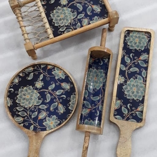 Full Set Tray Blue Craft